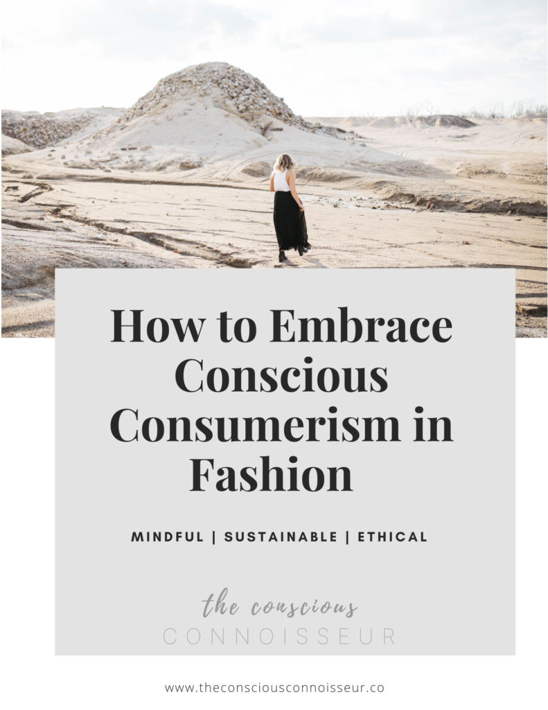 sustainable fashion conscious consumer eco-friendly