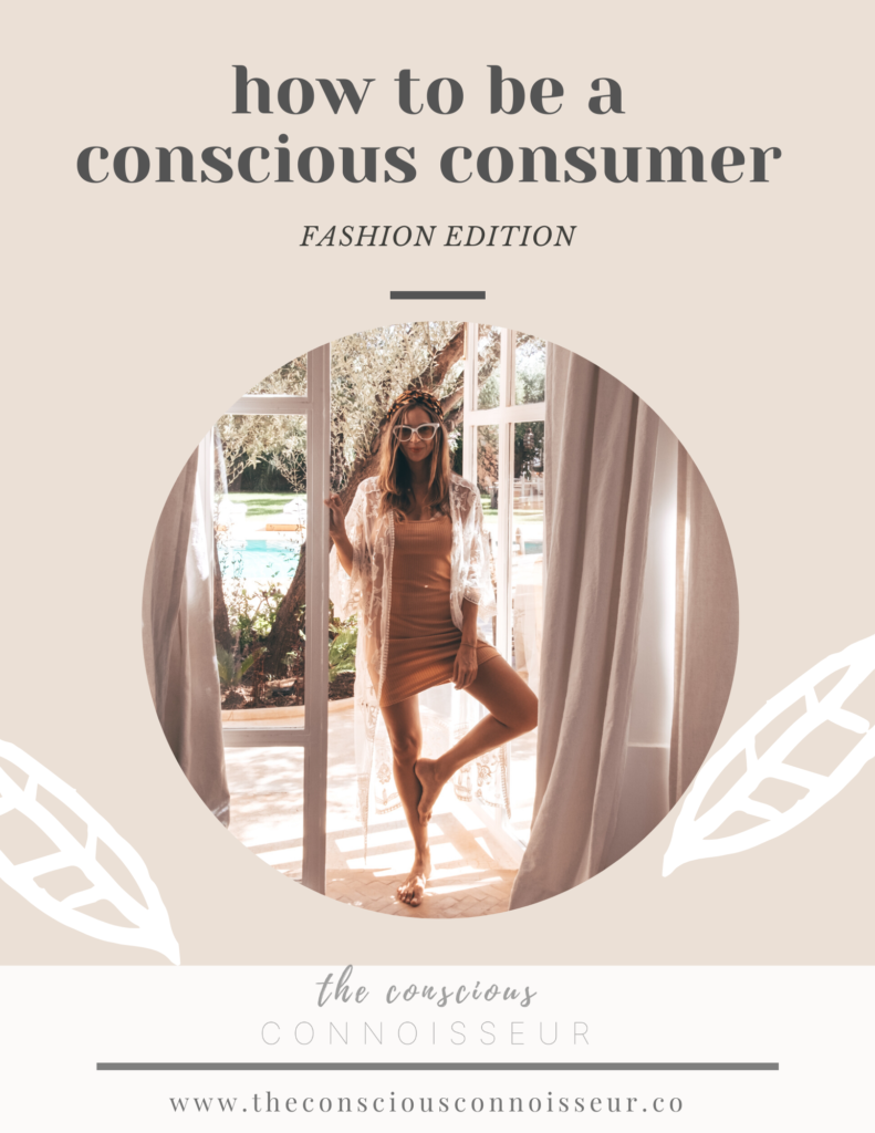 sustainable fashion conscious consumer eco-friendly