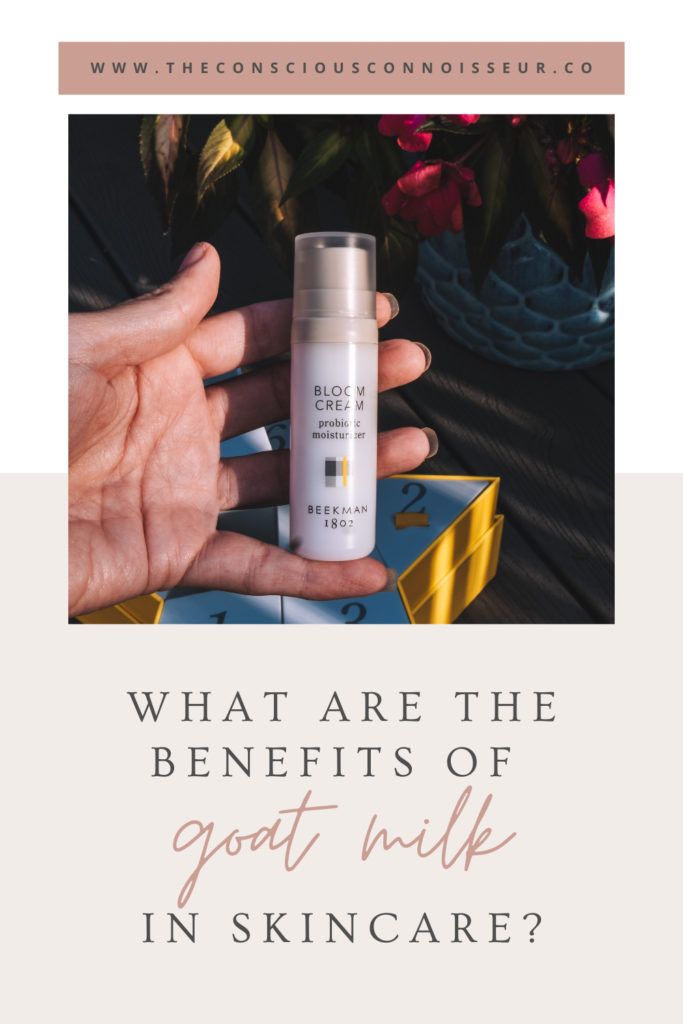 what are the benefits of goat milk in skincare?