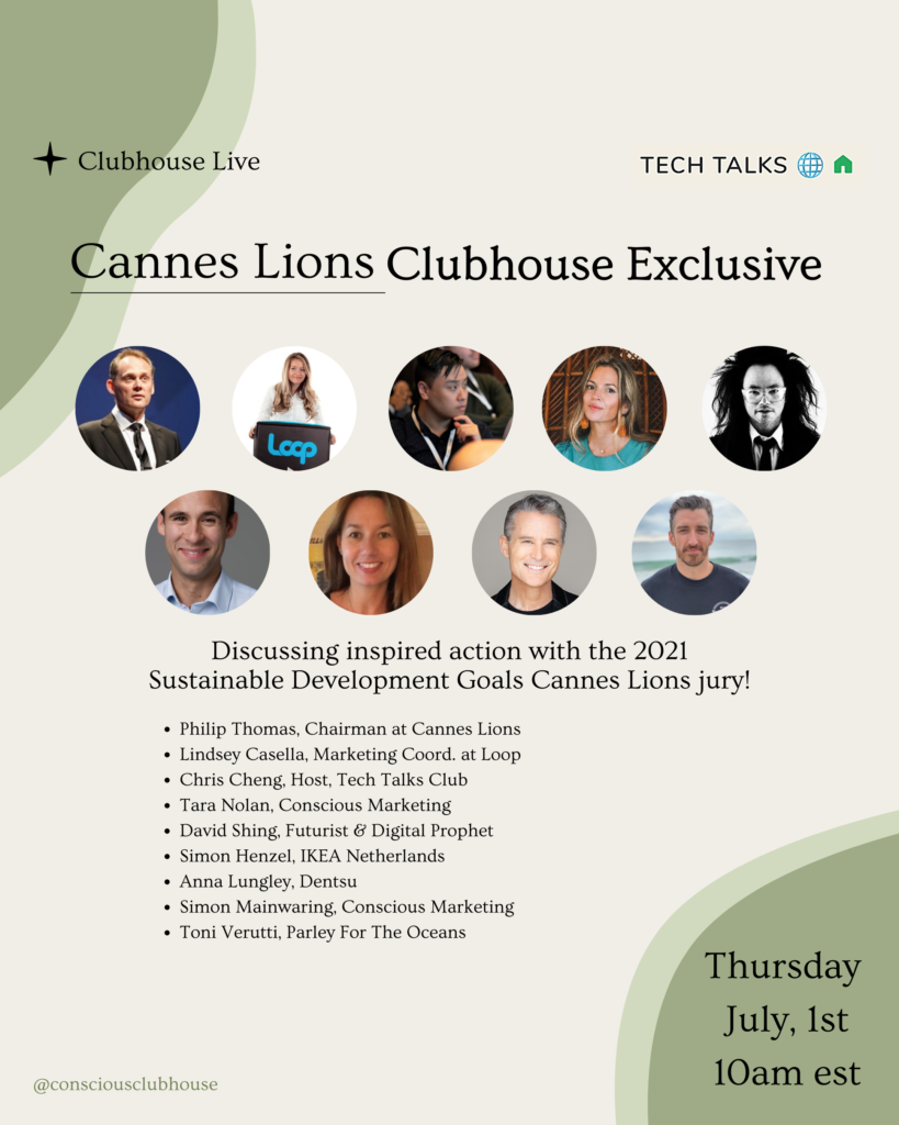 Cannes Lions Clubhouse Panel Participants